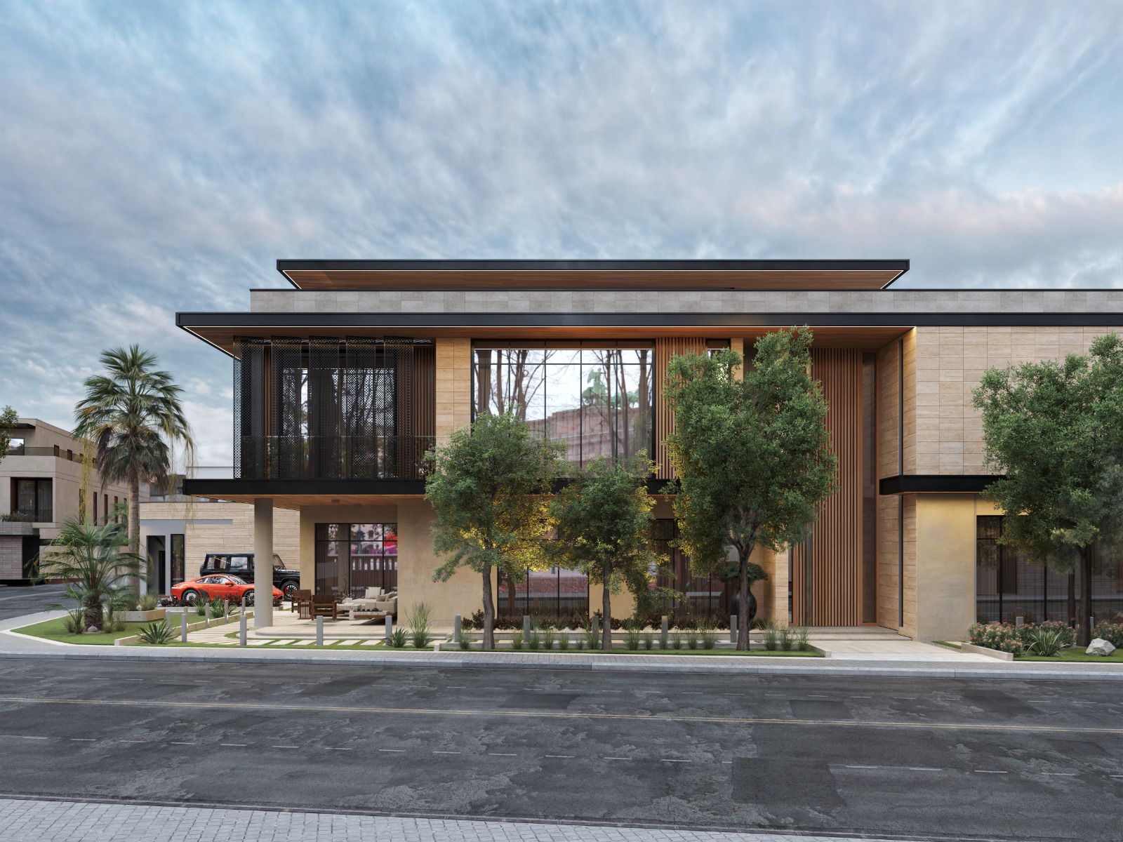 تصميم فيلا سكنية – حي البديعة